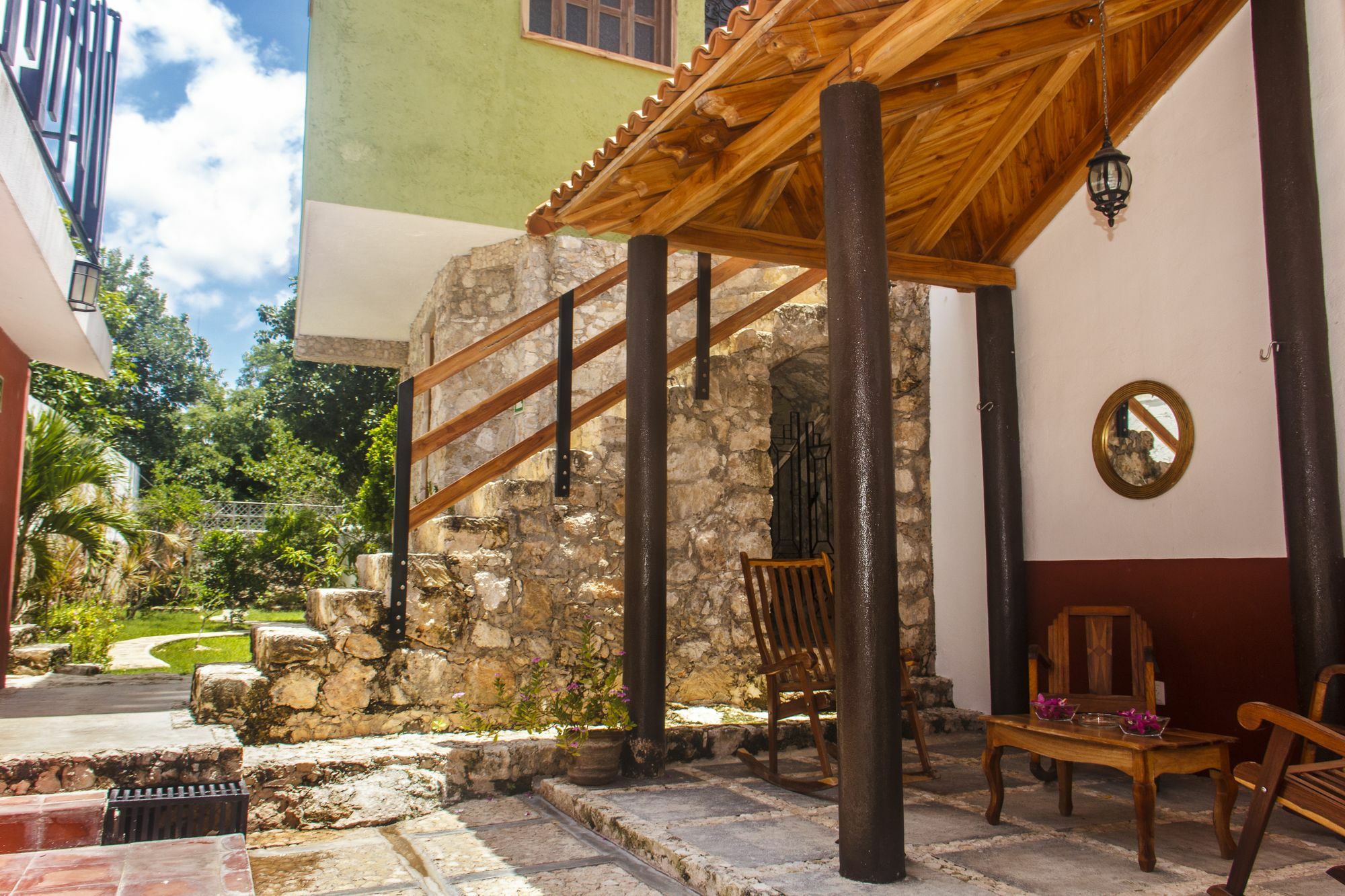 Casa De Zari Bed & Breakfast Кампече Екстериор снимка
